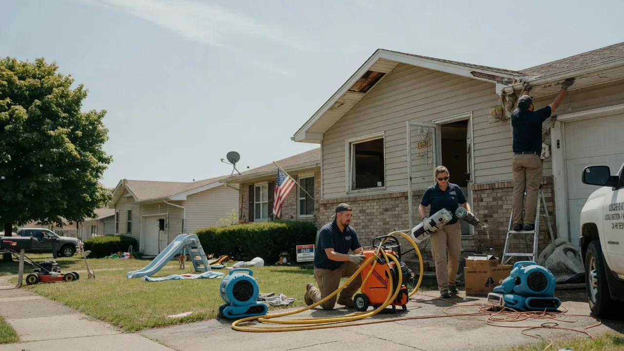 Water Damage Restoration in Fairfield, IA near me
